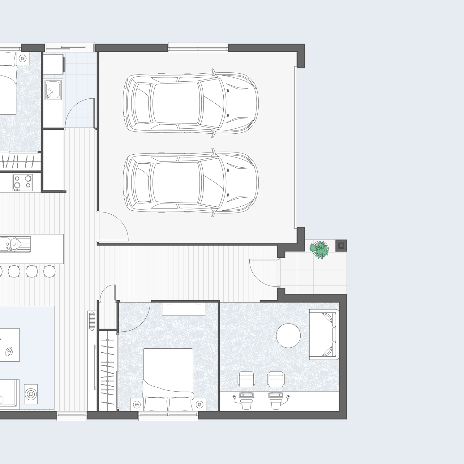 premium marketing floor plan